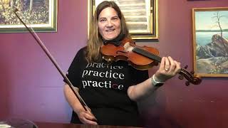 Day 185 - “Sailor’s Greeting” - Patti Kusturok’s 365 Days of Fiddle Tunes