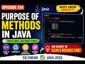 214. Purpose of Methods in Java (Selenium Java 2026)