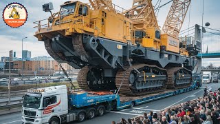 Extreme Oversized Truck Transport: The World's Heaviest Machinery in Action