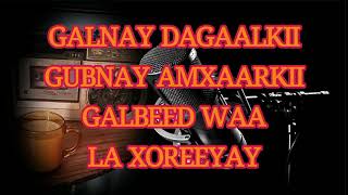 XASAN AADAN SAMATAR GALNAY DAGAALKII