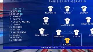 Paris Saint Germain (PSG) vs Atalanta