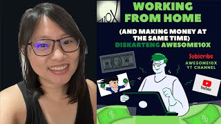 🔴 Working from Home (And Making Money at the Same Time) - Diskarteng Awesome10X!!!