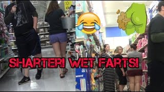 Sharter WET Farts! Flatulence Friday EP 21! Fart Sounds, Mad woman in walmart!