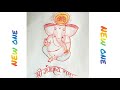 ganesha sketch | sona art holic