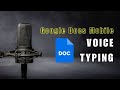 [NEW UPDATE] How to do Auto Speech to Text on Google Docs Mobile | Voice Typing