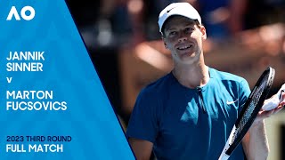 Jannik Sinner v Marton Fucsovics Full Match | Australian Open 2023 Third Round