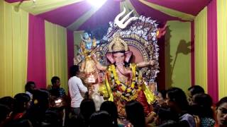 Trishul youth ganesh 2016 puja