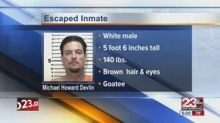 Kern County Inmate escapee