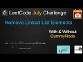 remove linked list elements | remove linked list elements leetcode | leetcode 203 |