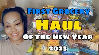 FIRST WALMART GROCERY HAUL FOR THE NEW YEAR 2023 | WALMART GROCERY HAUL