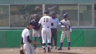 2015年・春季大会・2回戦★東大阪大柏原・池田慎也選手(背番号１８)