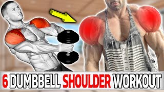 6 Shoulder Exercises With Dumbbell Only