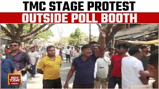 BJP's Bengal chief confronts TMC workers chanting 'Go back' slogans: Polling tensions