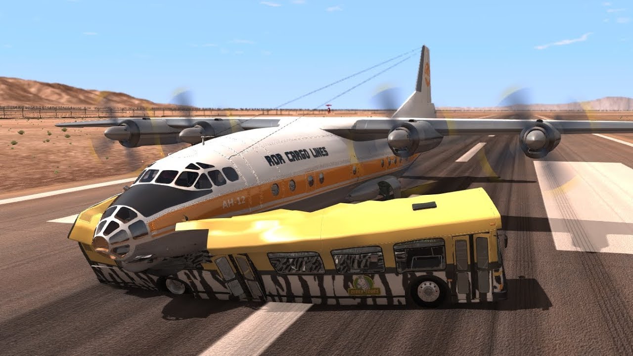 BeamNG.drive - Antonov AN-12B - YouTube