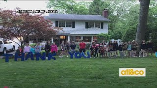 Neighborhood Throws Surprise Party for UPS Driver
