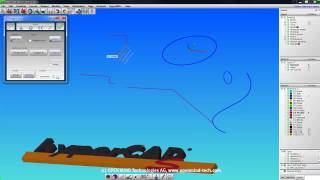 CAD for CAM software: hyperCAD-S - Tutorial Part 8 - Lines Arcs
