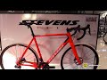 2018 stevens super prestige disc di2 cycle cross bike walkaround 2017 eurobike