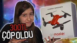 BİM'DEN 300TL YE DRONE ALDIM -Corby Air Master-