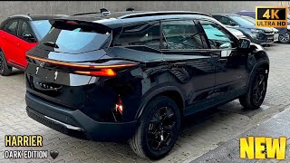 2025 🔥 TATA Harrier #dark edition ✅ Top model walk around review 😍 ₹30 lakh MAHA KUMB 2025