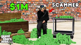 AKU MENJADI SCAMMER SENJATA TAWURAN - GTA 5 ROLEPLAY