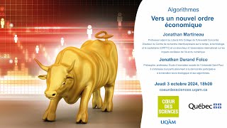 Conférence - Algorithmes - Vers un nouvel ordre économique