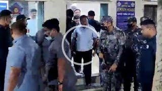 Malwani Police Station Me Union Minister Narayan Rane \u0026 Nitesh Rane k saath 10 ghante hui poochtach.