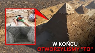 Naukowcy w końcu otworzyli tajemną komnatę w Wielkiej Piramidzie w Egipcie!