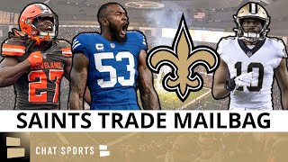 Saints Trading For Darius Leonard, Kareem Hunt, Jermaine Eluemunor Or Saquon Barkley? Trade Mailbag