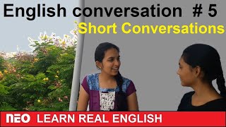 English conversation 5 | Short Conversations | Speaking In English