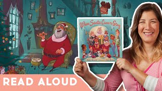 🎅🏼 WHEN SANTA CAME TO STAY - Read Aloud Picture Book | Brightly Storytime