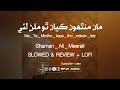 ma ta mintho kaya tho milanr laiy slowed u0026 reverb lofii by shaman ali meerali irfanjunejo