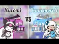 Toca life world | Cinnomoroll 🥺🤍 vs Kuromi 🖤😈 [ cute toca boca house ideas ]