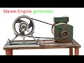 I make simple steam engine for generator