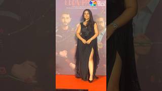 Ashnoor Kaur STUNS in a black outfit at Kisko Tha Pata trailer launch 🔥 #shorts #ashnoorkaur