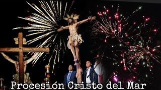 procesion del cristo del mar 2024 roquetas de mar