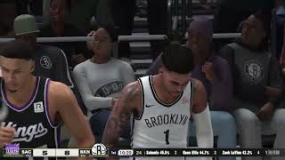 NBA 2K25 (Next Gen) - Sacramento Kings vs Brooklyn Nets