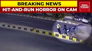 Speeding Sedan Hits 2 Pedestrians, Kills 4 In Punjab's Kharar | Breaking News