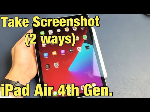 How to take an iPad screenshot?