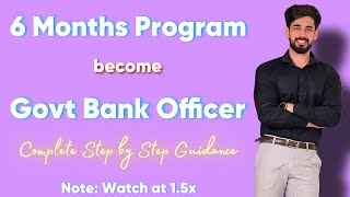 6 Months Program to crack SBI PO 2024🔥 For Beginners & Weak Students 🎯 Switch to 1.5x