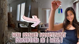 VLOG - MON PREMIER APPARTEMENT, RENOVATION EN 1 MOIS #1