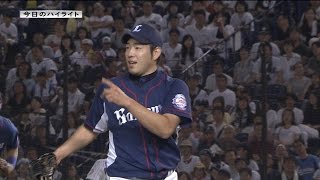 【プロ野球パ】雄星、8回無失点で堂々の8勝目！埼玉西武とロッテのゲーム差「1」に 2015/09/05 M0-6L