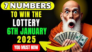 Lucky Numbers: 7 Numbers To Win Lottery \u0026 Become Wealthy On 6th January 2025 | Buddhist Teachings