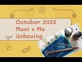 October 2022 Mani x Me Maniology Subscription Box | Unboxing