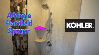 Adding a Handheld Sprayer to a Shower 🚿|PLAN LEARN BUILD