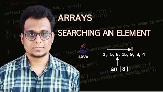 Arrays - Search an Element Using Linear Search in Java | Tech Unbox with Anas | #education #java