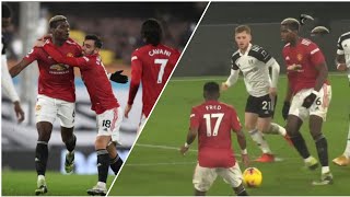 Paul Pogba with a brilliant goal vs Fulham