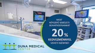 Duna Medical Center - 2016 őszi műtét kedvezmény