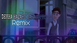 Dekha Hazaro Dafa Aapko (Remix) 💗Animated Love Video💗