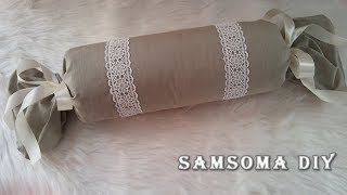 اصنع ديكور وسادة مميزة على شكل حلوي لتزيين غرفك 🍬 🍬  DIY Candy Pillow