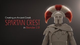 How to Create Spartan Crest in Blender 2.8